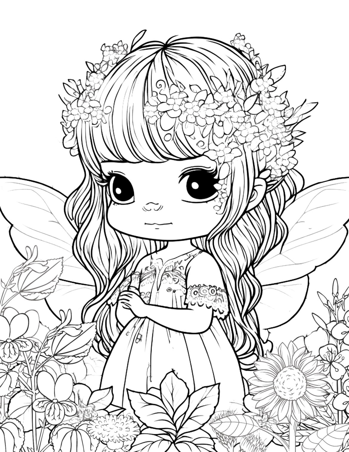 Kawaii Coloring Pages For Girls Adults FREE