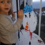 glass painting kids