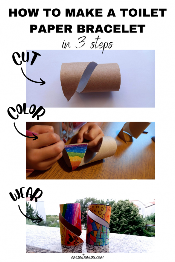 Toilet Paper Roll Bracelets: Crafts for Kids