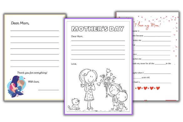 Free Mother's Day Printables -DIY Gifts and More