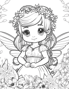 Kawaii Coloring Pages for Girls & Adults - FREE