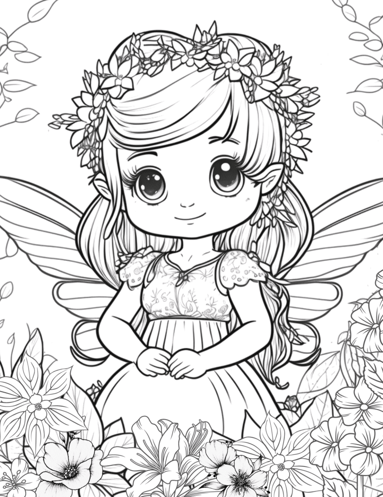 10+ Free Cute Girl Coloring Pages for Kids of All Ages