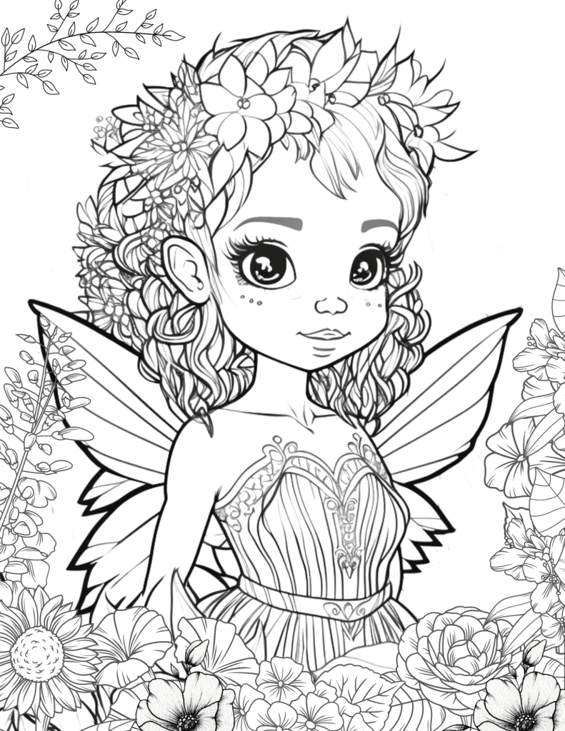 coloring pages for girls 9 and up