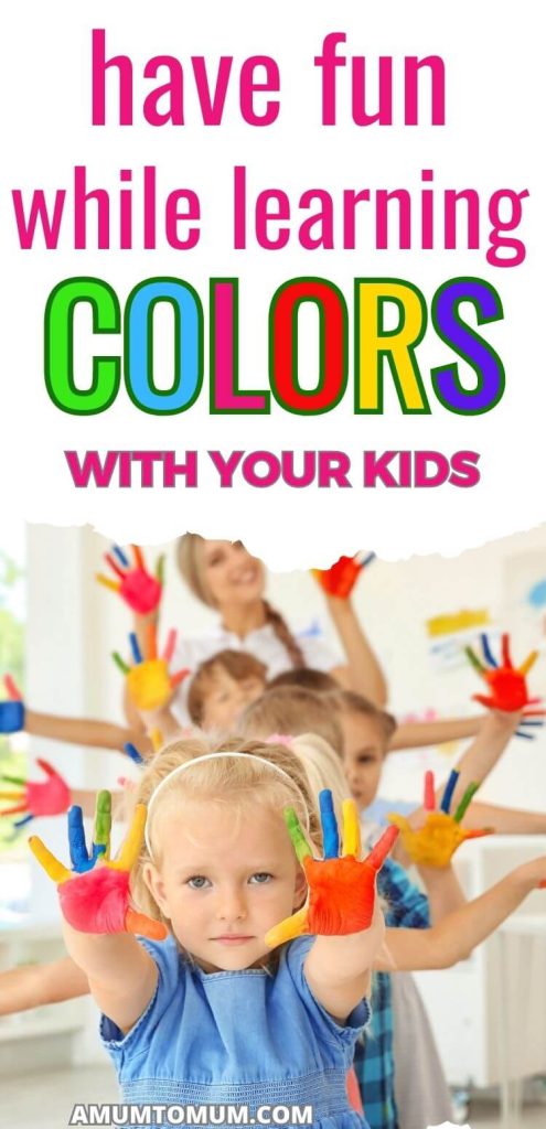 color learning ideas for kids