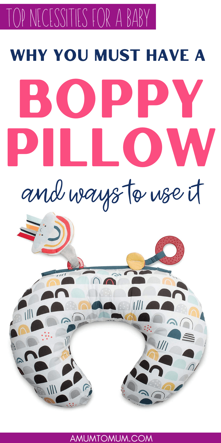 How to Use a Boppy Pillow: From Newborn to Toddler Age