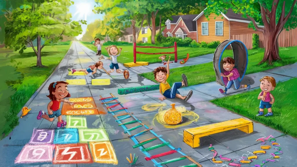 toddler summer streetplay ideas